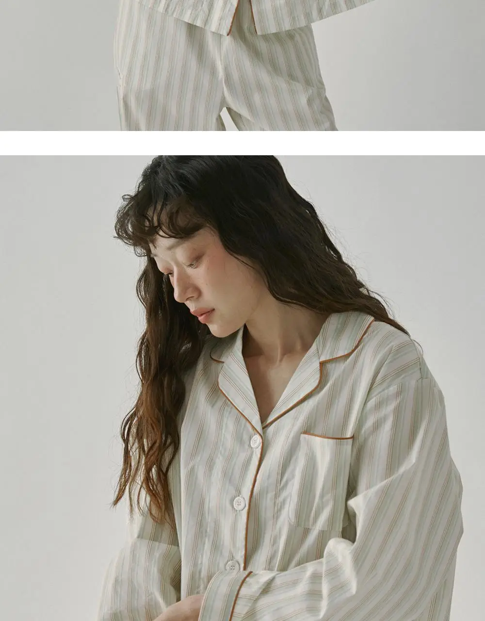 보웰 [BWTZ] (uni) 데이오프 고밀도 순면 100% 파자마세트 에코스트라이프 2종 상세페이지 18